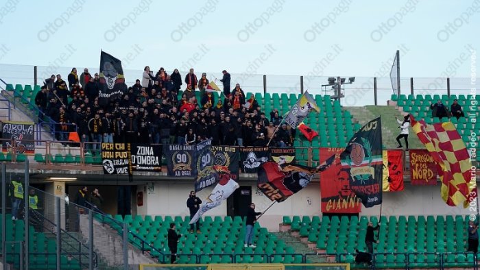cosenza benevento al via la prevendita per i tifosi giallorossi i dettagli