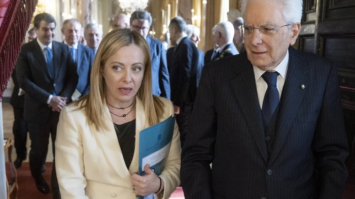 meloni al quirinale per chiarire sintonia istituzionale mai venuta meno