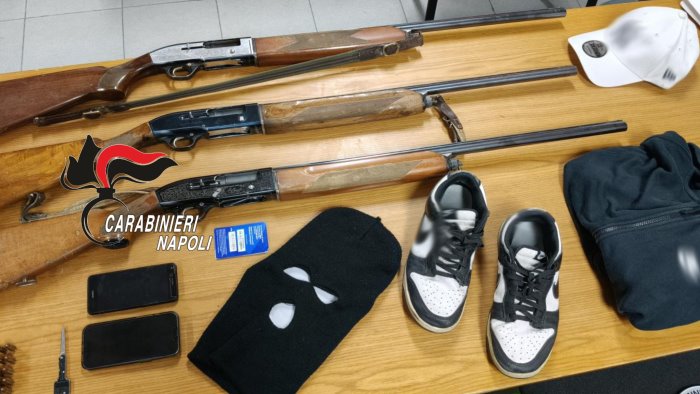 arsenale in un box auto il sequestro nasce dopo un banale controllo