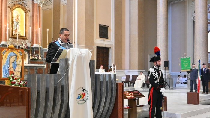 i carabinieri celebrano la patrona virgo fidelis