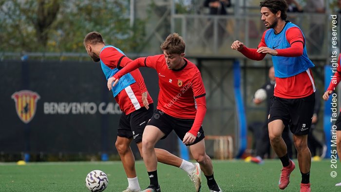 benevento per mignani allenamento regolare