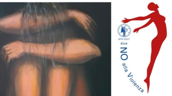 l arte urla contro la violenza fidapa in campo ad ariano