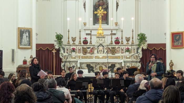 successo per il concerto di santa cecilia degli studenti del liceo di airola