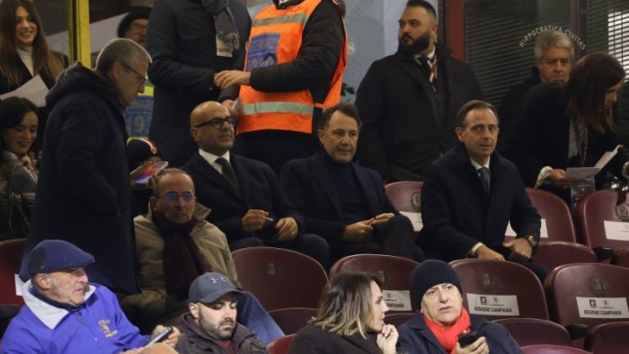 salernitana iervolino all arechi oltre il 90 confronto nel post potenza