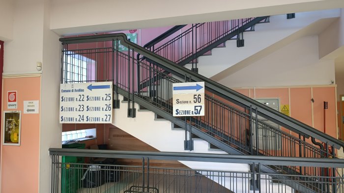 regionali affluenza in calo in irpinia boom a monteforte per le comunali