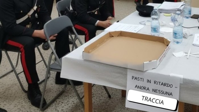 seggi elettorali nel casertano mancata consegna dei pasti ai carabinieri