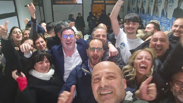 comunali monteforte irpino fabio siricio e il nuovo sindaco gioia immensa