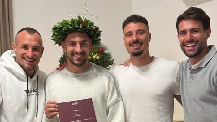 avellino laurea per cagnano foto con manzi rigione e lescano