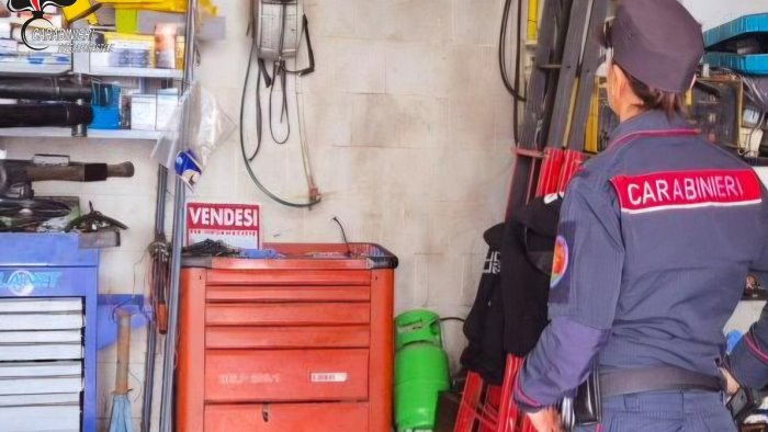 monteforte irpino denunciano titolare officina meccanica