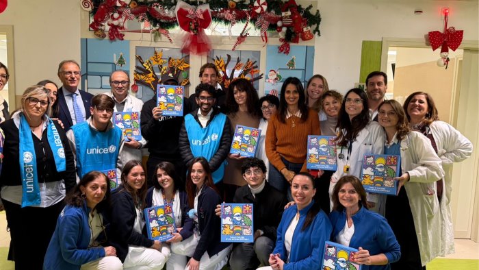 napoli al via da ospedale santobono il regalo sospeso unicef