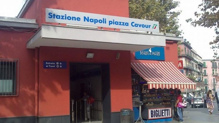 napoli al via lavori per nuova stazione metro cavour