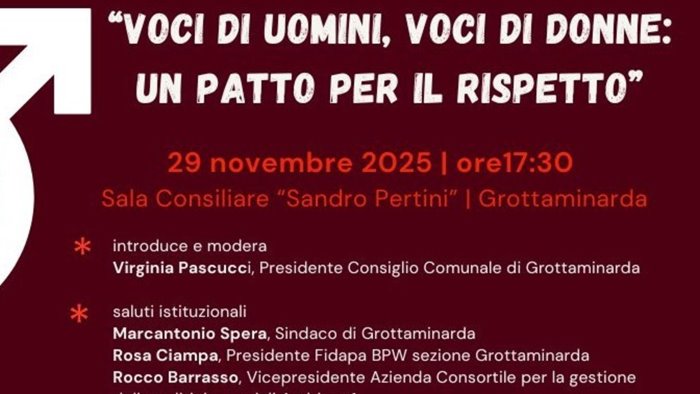 voci di uomini e di donne un patto per il rispetto