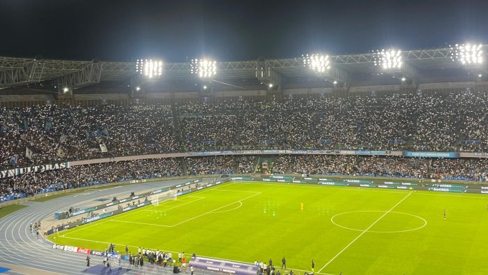 napoli juventus al maradona solo con la fidelity card