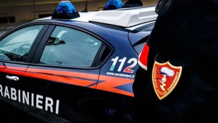 carabinieri bloccano coppia dopo furto in negozio denunciati