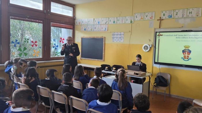 cultura della legalita i carabinieri incontrano studenti della bosco lucarelli