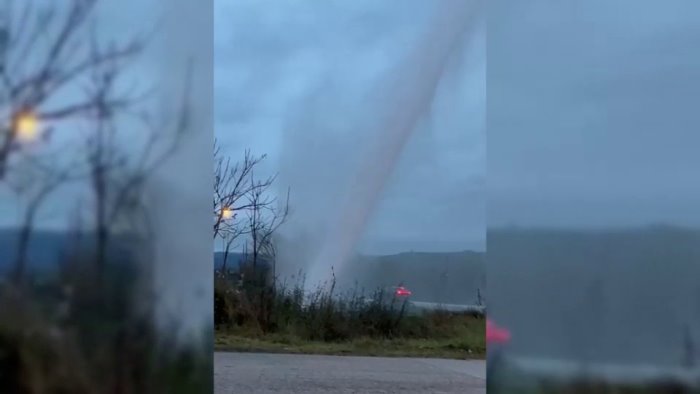 condotta esplosa a flumeri uniamoci per l acqua sistema ormai allo sbando