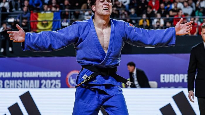 judo il napoletano manuel parlati e campione europeo u23 trionfo in moldavia