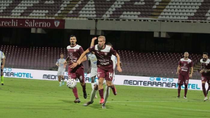 benevento salernitana i convocati ci sono matino e villa