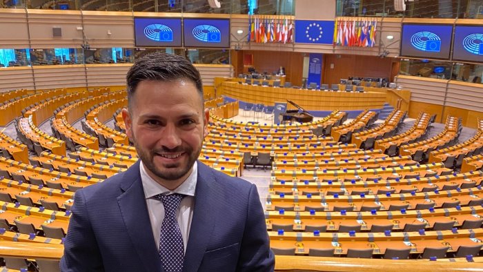 pellezzano tiziano sica e il coordinatore cittadino di italia viva