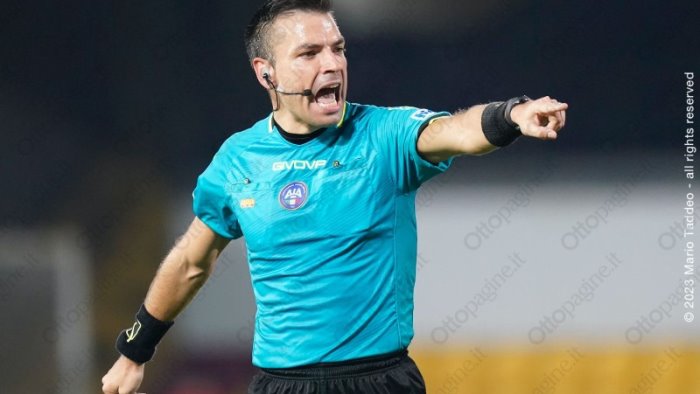 foggia benevento designato l arbitro del match dello zaccheria