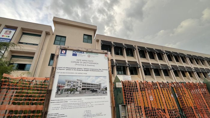 grottaminarda edificio scolastico de gasperi si inaugura ala ristrutturata