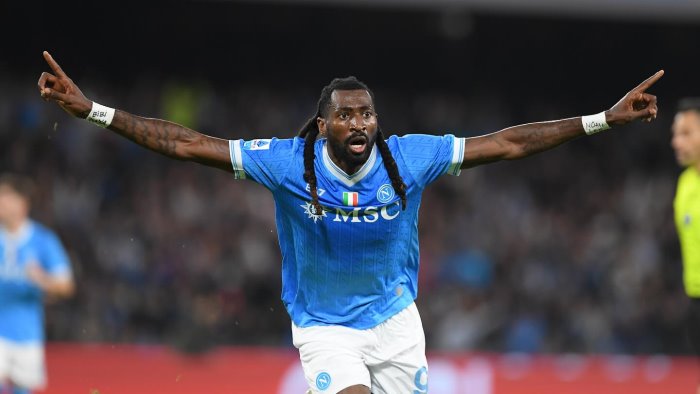 anguissa e il player of the month di ottobre assegnato dalla lega serie a