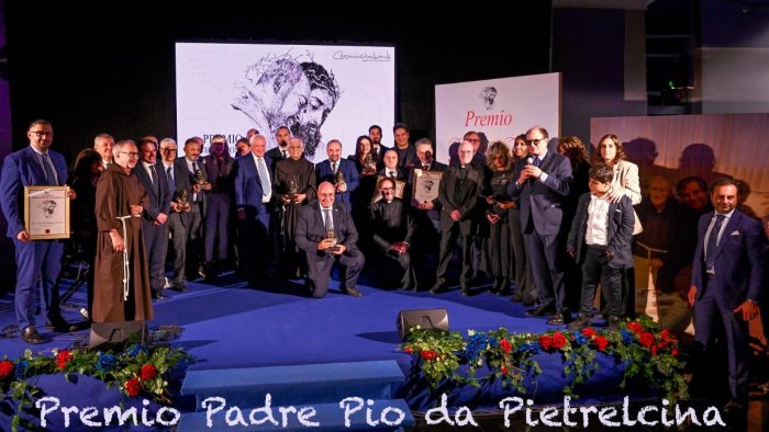 premio internazionale padre pio da pietrelcina c e l xxiv edizione
