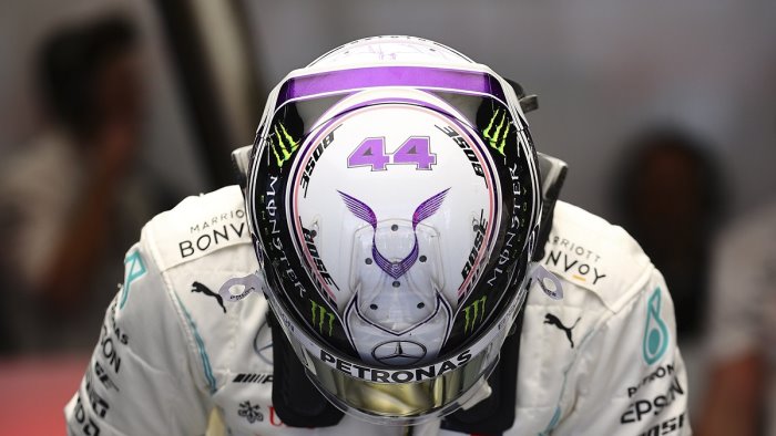 hamilton guarito dal coronavirus sara in pista ad abu dhabi