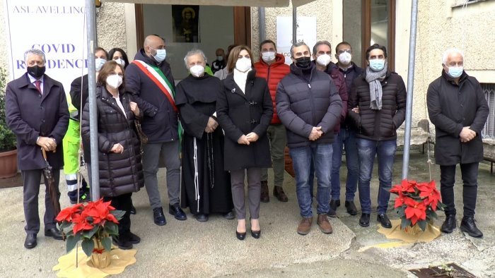 primo paziente al covid residence un 70enne vedovo