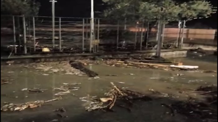 maltempo nel salernitano la divina in ginocchio