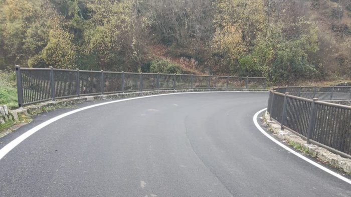 a montesano sulla marcellana ultimati i lavori sulla sp 144