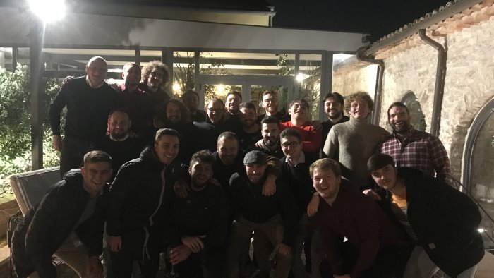 ivpc rugby benevento la cena di natale ha concluso l anno della ripartenza