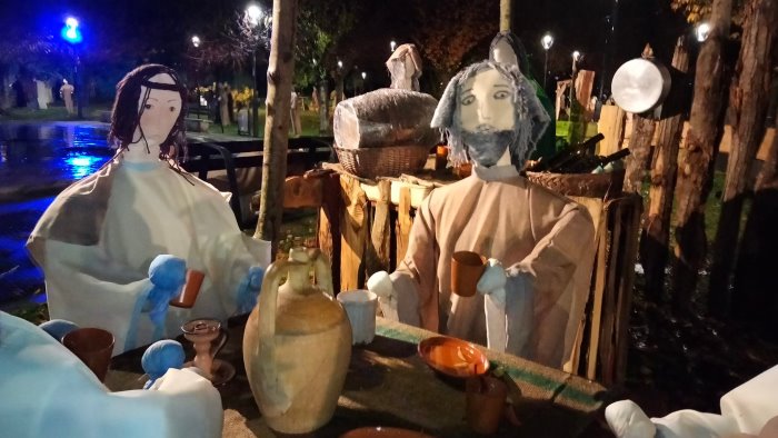 baronissi ecco il presepe del ciliegio piccola betlemme nel cuore della citta