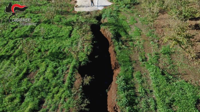 movimento franoso ad altavilla irpina denunciate 4 persone
