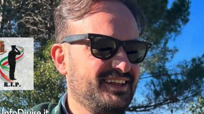 lutto nella polizia ciro muore a 34 anni addio amore mio dammi la forza