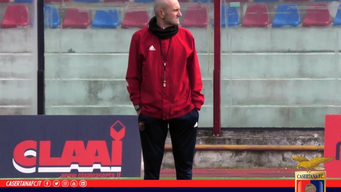 casertana esonerato panarelli squadra affidata a cangelosi