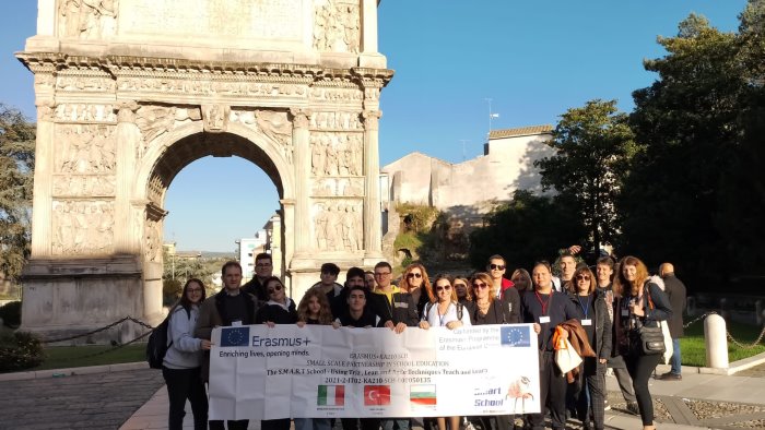 al rampone il progetto smart school con partner turchi e bulgari