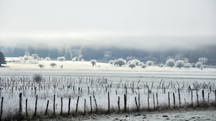 magia gelata sul laceno non e neve ma lo spettacolo e mozzafiato