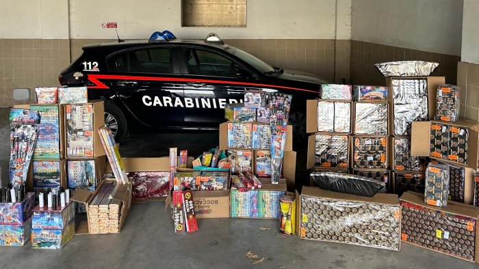 vigilia di capodanno e controlli sequestrati 5 quintali di botti 1 arresto