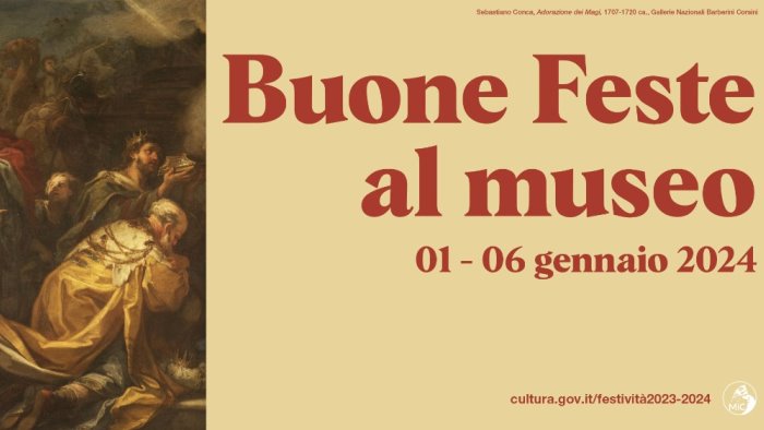 dopo natale bis anche a capodanno musei e siti culturali aperti