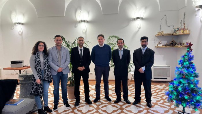 una delegazione del governo dell oman in visita a positano