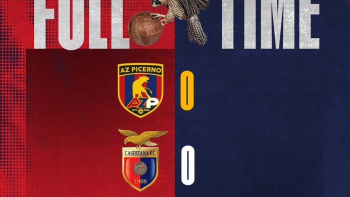 picerno casertana 0 0 pari a reti bianche al curcio il tabellino
