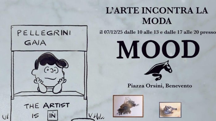 benevento l arte incontra la moda al mood chiacchierata con gaia pellegrini