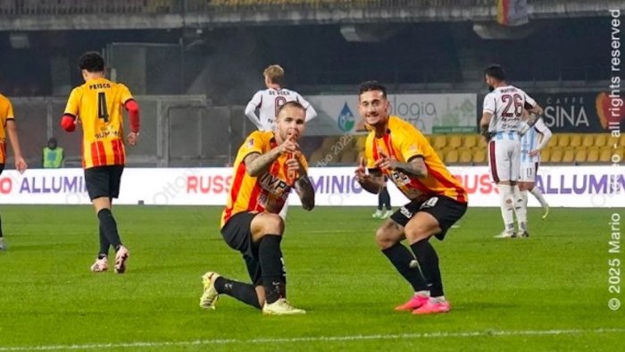 benevento la chiave di volta a centrocampo ed e stata goleada
