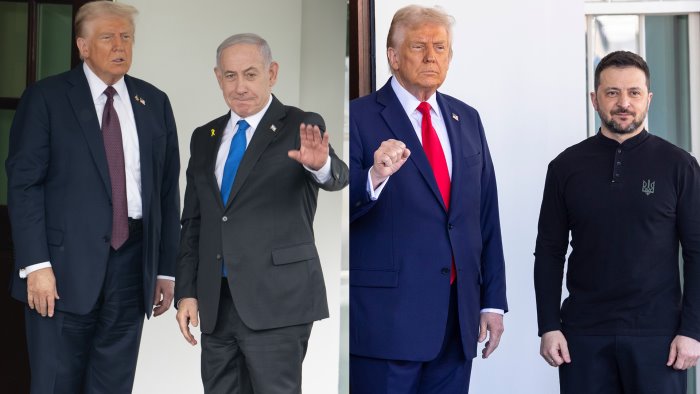 trump accusa zelensky i due pesi e le due misure interrogano su netanyahu