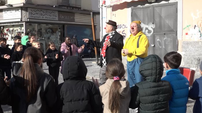 le muse giochi e musica contro la dispersione scolastica a napoli