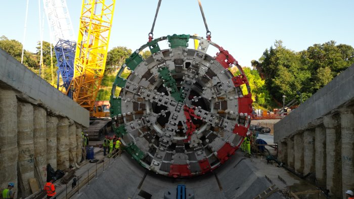 alta velocita salerno reggio calabria via allo scavo di tre nuove gallerie