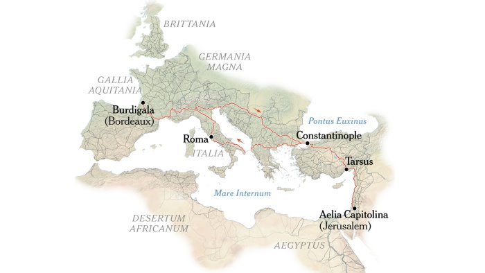 ricostruite le vie dell impero romano mappate 187 460 miglia