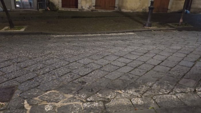 avellino assenza di strisce pedonali e rischio rissa