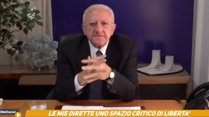 regione campania de luca prossima giunta plus de surplus non vi agitate